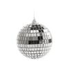 6/12pcs Retro Style Xmas Tree Pendant Hanging Party Ornament New Mirror Disco Ball  Party Supplies