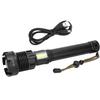 Мощный фонарик XHP90 COB из алюминиевого сплава с USB-зарядкой, электрический фонарь для кемпинга и туризма
