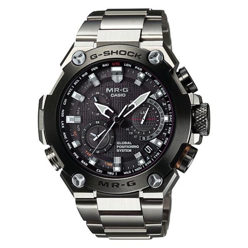 Casio Мужские аналоговые кварцевые часы MRG-G1000D-1A с водозащитой 200M и ударопрочностью