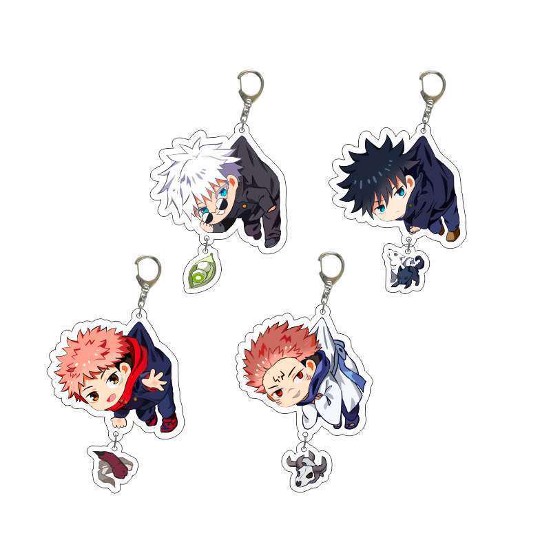 Jujutsu Kaisen Double-Sided Acrylic Keychain Pendant