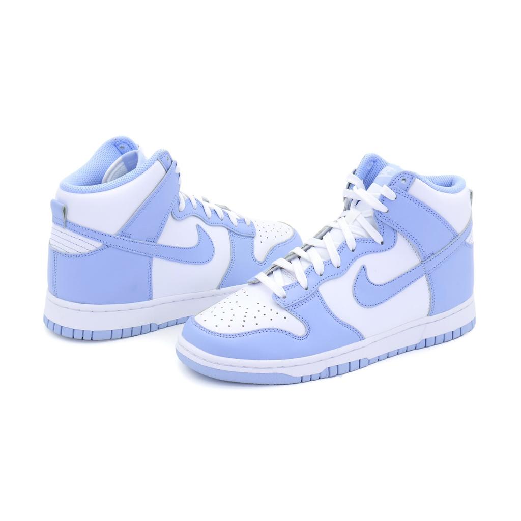DD1869-107 Nike Dunk High Алюминиевый Университетский Светло-синий Белый Саксе (Женский)
