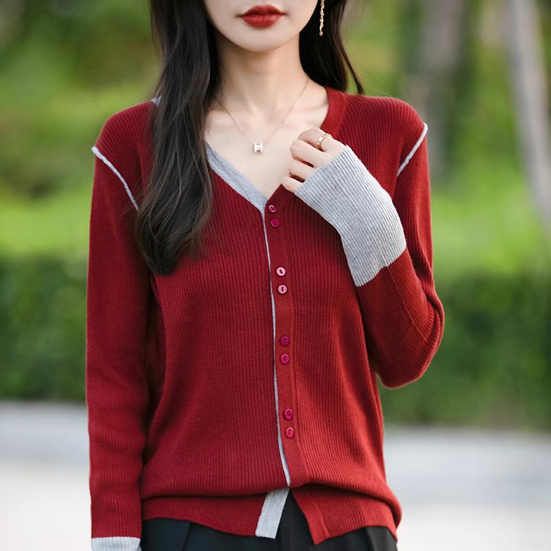 Женский легкий кардиган из 50% шерсти и 50% шелка Mulberry — универсальный трикотаж на все 4 сезона для комфорта и стиля в любое время года