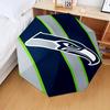 Seahawks Team Spirit Umbrella Folding umbrella, automatic umbrella 8-Frame for Travel, camping Use Gift for Halloween Christmas