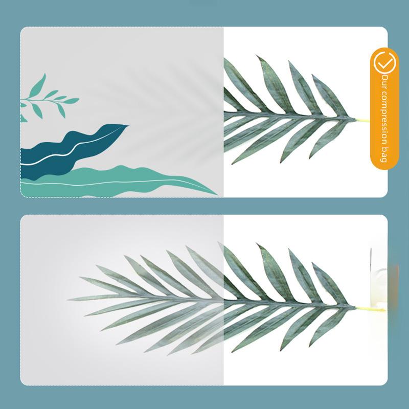 Вакуумный мешок для хранения одеял и одежды в стиле листьев Baiyite