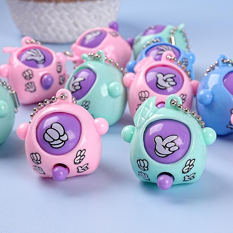 Alien Egg Keychain: Novelty Rock-Paper-Scissors Toy for Kids