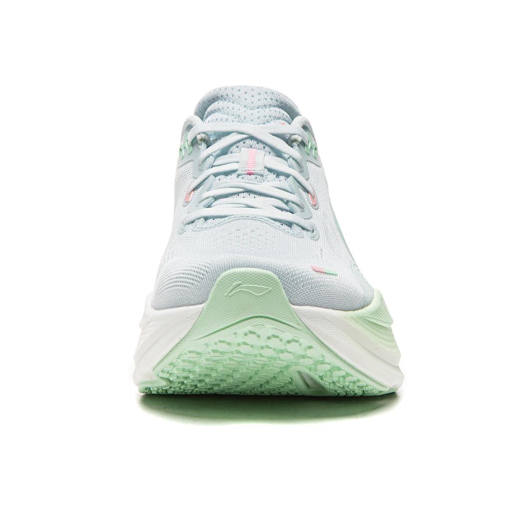 Li Ning Leisurely 2 Амортизирующие Нескользящие Износостойкие Дышащие Низкие Беговые Кроссовки Женские Сельский Синий ARSW040-3