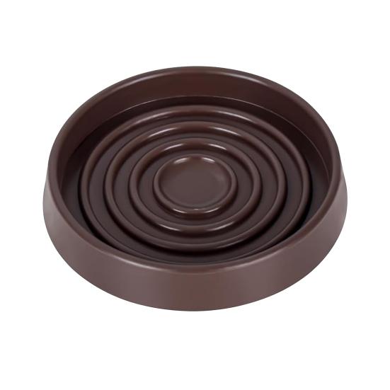 Furniture Caster Cup Round Square Bed Couch Chair Feet Bed Stopper Non-slip Furniture Coaster Mat Anti-Sliding Gripper Hardwood Floor Protector Pad