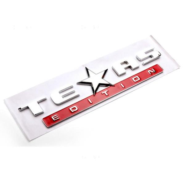 1 комплект OEM 3D ABS TEXAS EDITION автомобильная эмблема авто значок задний багажник табличка наклейки боковое крыло наклейка