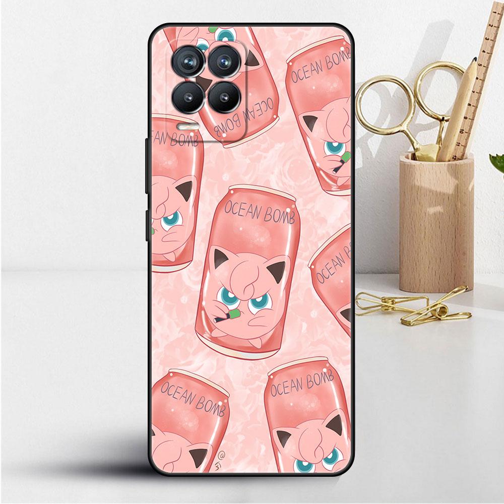 Чехол с изображением аниме-покемонов для Realme 8 C21y GT Neo 2 3 8i C21 7 C11 6 C12 C35 C3 GT 9 Pro C12 силиконовый чехол для телефона TPU