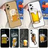 Чехол 'Пивная кружка' для Realme GT7 Pro GT 6T 6 5 C67 C61 C55 C53 C51 C21Y C25S C75 10 11 12 13 14 Pro Plus