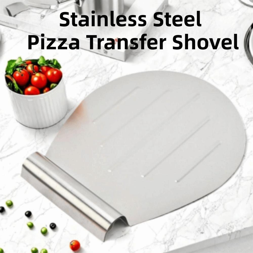 Heavy Duty Cake Tray Spatula Non-Slip Handle Steel Cake Lifter Pizza Transfer Shovel Baking Tools