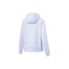 Li Ning Plain Sweat-Absorbing Hoodie Cardigan Women Hoodies Light-Blue AWDT520-4