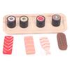 Wooden Sushi Restaurant Pretend Play Set Food Recognize Toy Children Kitchen Pretend Toy