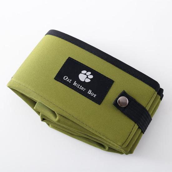 Ящик для кошачьего туалета, легко чистящийся, портативный, складной, лоток для кошачьего туалета, удобный туалетный лоток для домашних животных для дома, путешествий на открытом воздухе