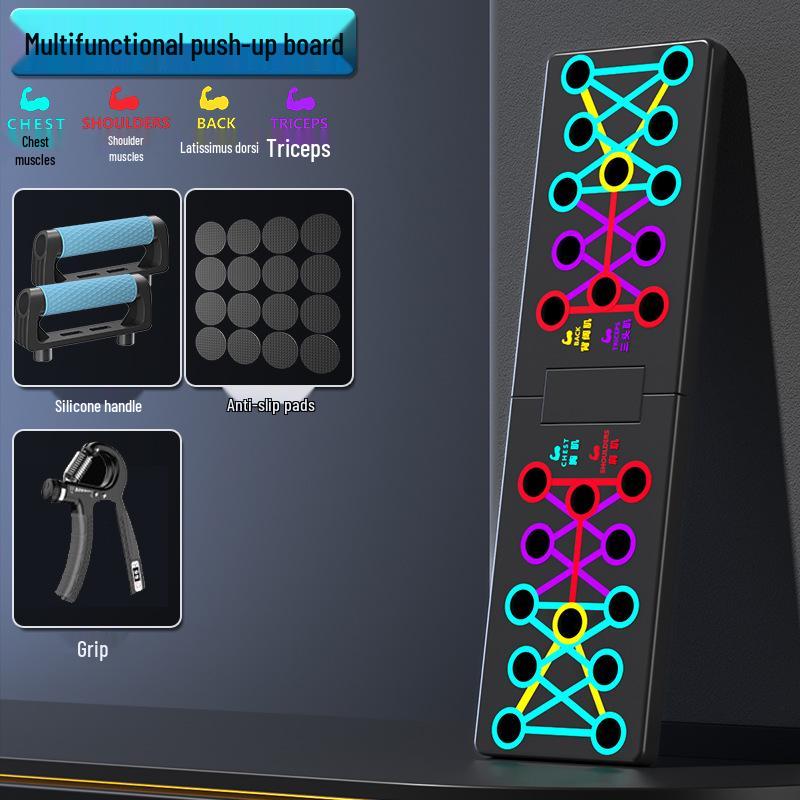 Многофункциональный упор для отжиманий и пресса: Тренажер для мышц живота и груди