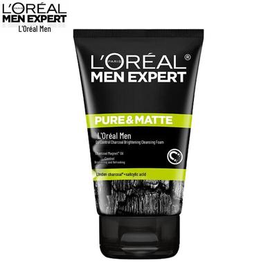 L'Oréal Men Expert Очищающее средство для лица с углем для осветления