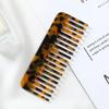 Модный дизайн расческа для волос с широкими зубьями из ацетата, парикмахерская расческа, антистатическая массажная расческа, цветные инструменты для укладки волос