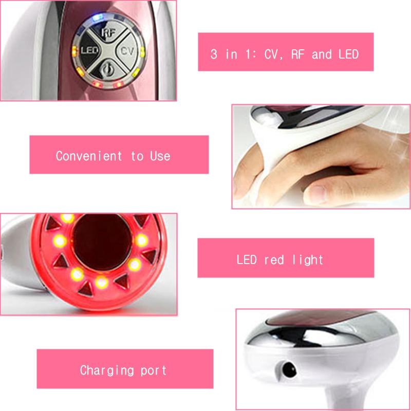 AC 100-240V Electric RF Cavitation Ultrasonic Massager LED Fat Burner Anti Cellulite Lipo Device Skin Tightening Weight Care Beauty