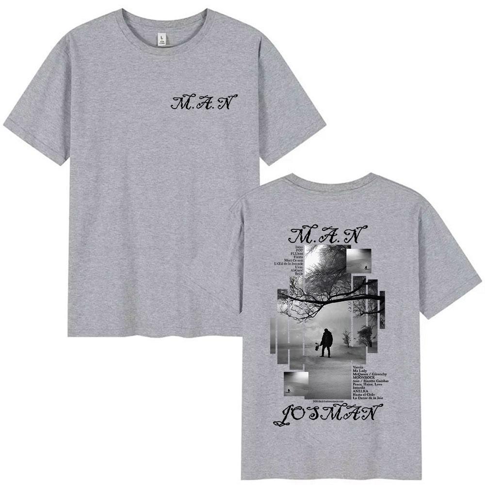 Rapper TOSUnisex Unisex Album 2025 Graphic T Shirt Unisex's Gothic Hip Hop Short Sleeve T-shirt Unisex Casual 100% Cotton Tshirts Streetwear