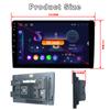 RK-3562 7 9 10 дюймов Android 14 ультратонкий 4 ядра 4+32 ГБ автомобильный радиоприемник для универсального беспроводного Carplay GPS Navi Wifi BT 5.0