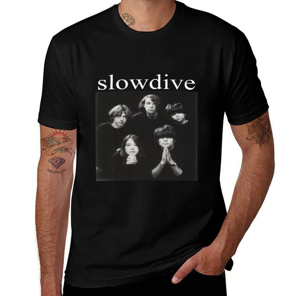s l o w d i v e TShirt Casual Loose Daily Wear TShirt