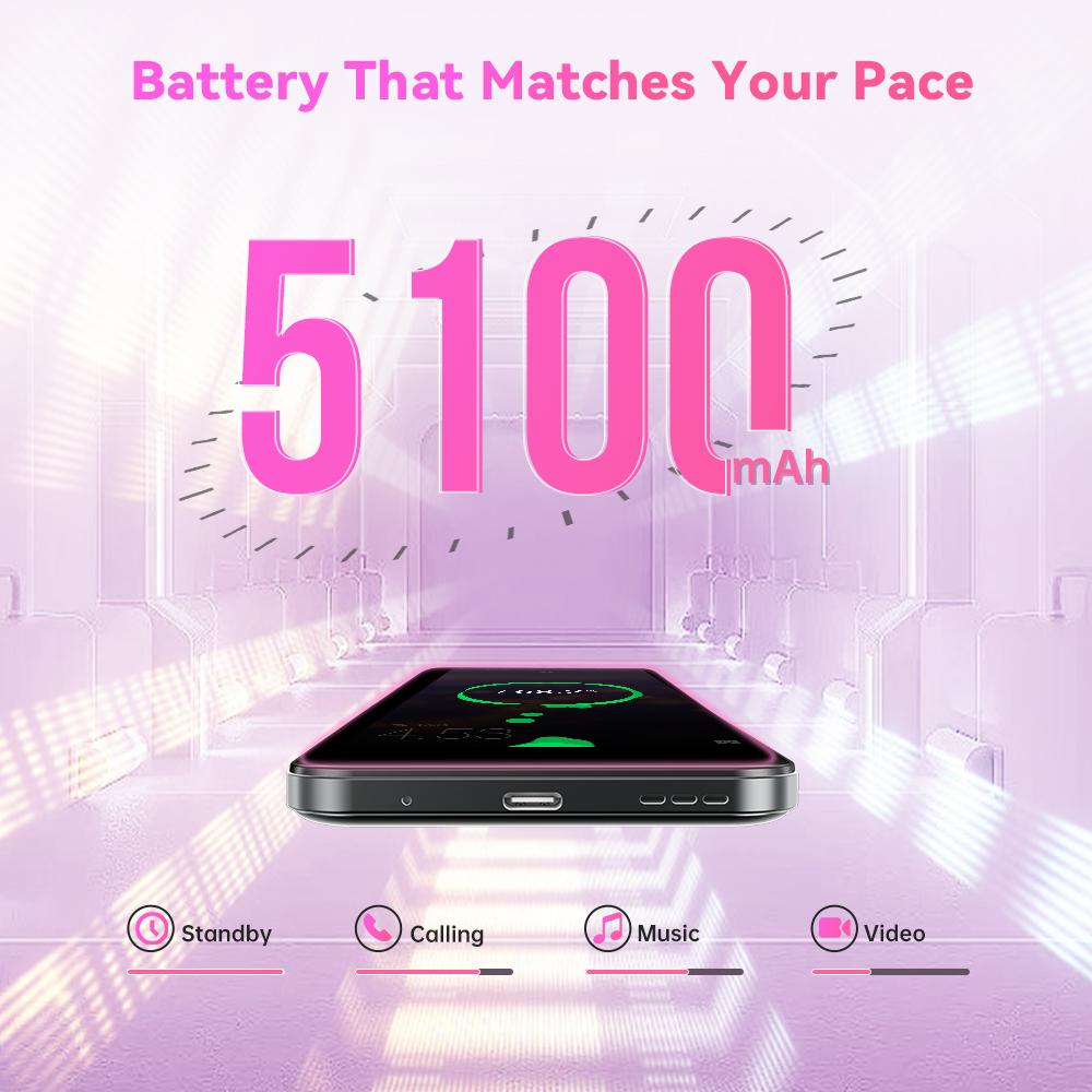 Cubot A30, Android 14 смартфон, 6 ГБ ОЗУ+128 ГБ ПЗУ, 90 Гц 6,745-дюймовый дисплей, 5100 мАч аккумулятор, 48 МП камера, Face ID