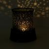Battery Powered Night Light Stars Pattern Projector Light Romantic LED Projector Lamp  Room