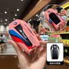 BAGA7 2025 New ABS Racing style Car LED Display Key Case Cover For BMW 5 7 Series X3 X4 X5 X7 G30 G31 G11 G12 G01 GT G32 i8 Shell Acce