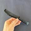 Anti-static Narrow Edge Horn Comb Smooth Scalp Massage Brush Buffalo Horn Massage Comb  Women