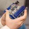 Модель двигателя V8 Смоляная скульптура для домашнего декора Смоляная фигурка Декор стола Домашнее украшение Скульптура Ручная работа для письменного стола Книжная полка
