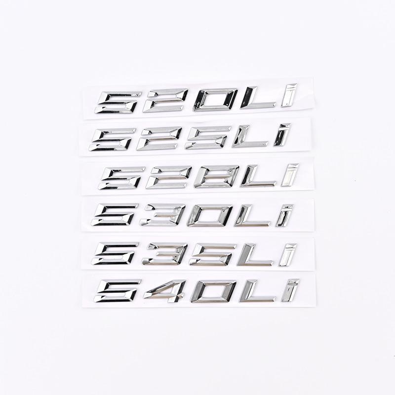 BMW 5 Series 520Li-530 Rear Logo for 2020-2023 Models