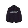 Logo-print Wool-blend Blazer WD-JK1-22-123-U-BK