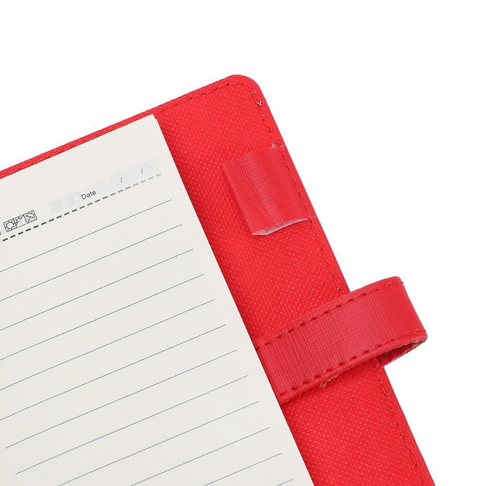 New Journal Ring Binder Leather Card Organizer Notebook Daily Planner File Folder Notepad