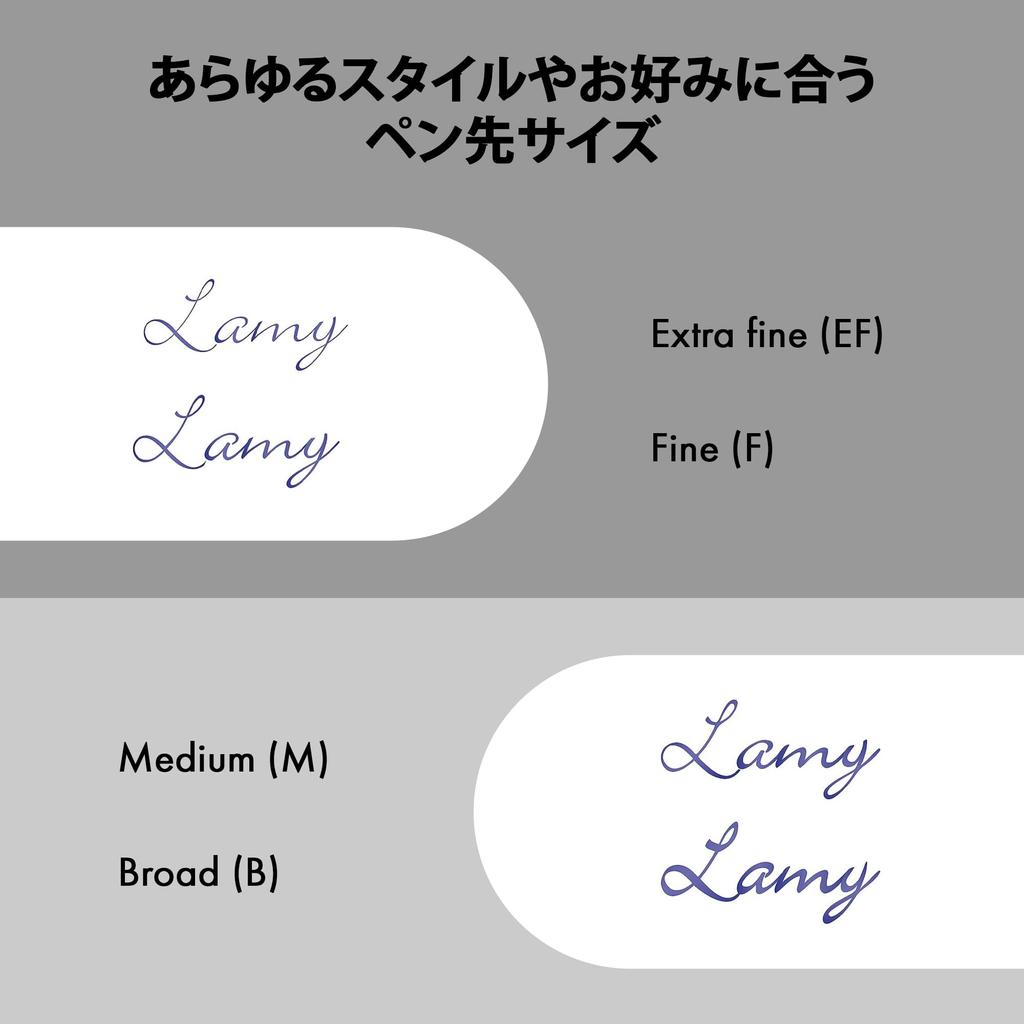 Lamy Studio Imperial Blue Fountain Pen Teal Elegant Metal Body Fountain Pen Steel Nib Nib Platinum Nib Size B LAMY T 10 Blue Ink Cartridge Included -