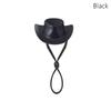 Resin Cowboy Hat with Rope Goose Statue Cap Fun Mini Desk Goose Hat  Desk Accessories