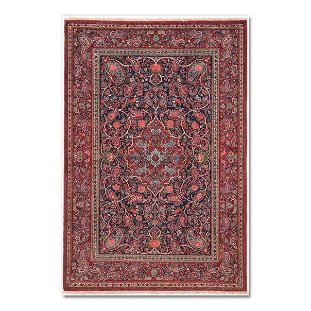 Восточные ковры с узором, винтажные постеры и принты, старинные персидские ковры, ретро настенная живопись на холсте, картины для домашнего декора без рамки