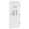Front Door Anthracite 98 x 198 cm PVC