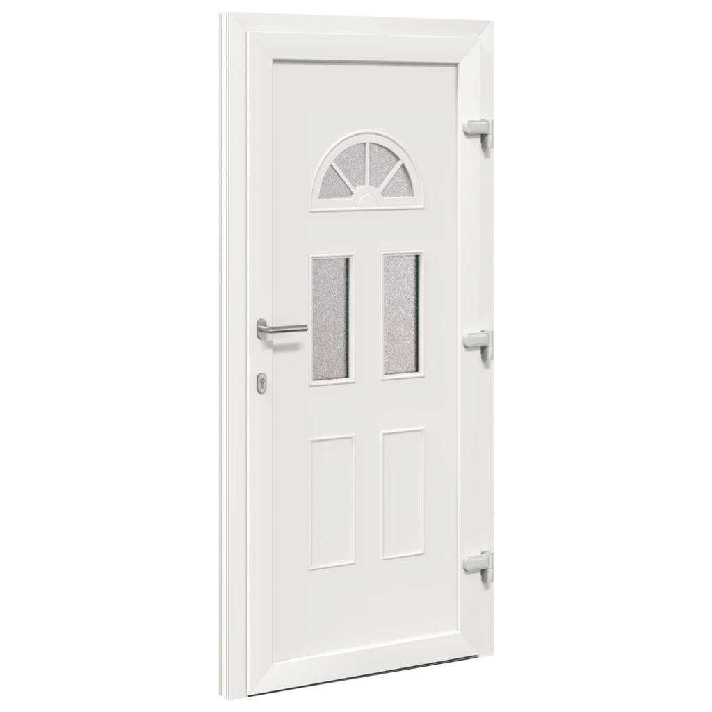 Front Door Anthracite 98 x 198 cm PVC