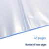 Deli DP074 A4 40-Pocket Display Book