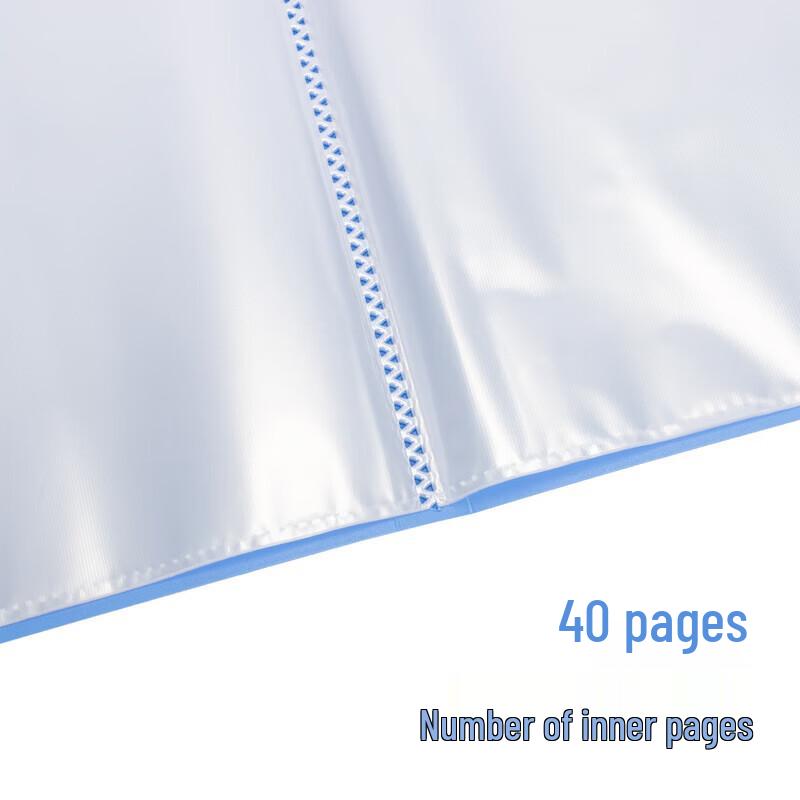 Deli DP074 A4 40-Pocket Display Book