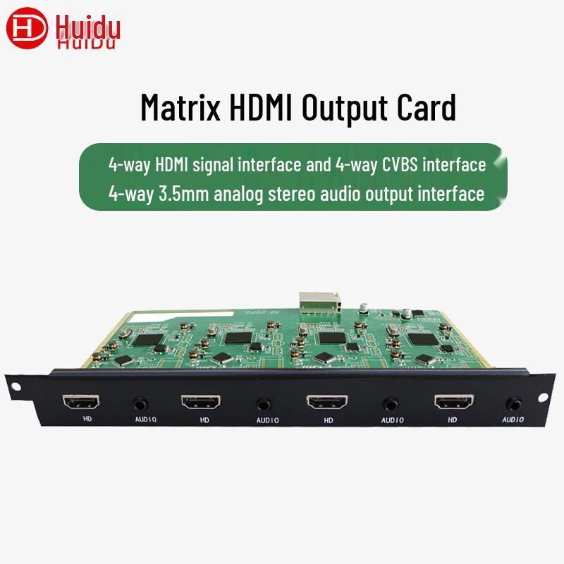 Huidu WFO-HDMI/V Профессиональная видеоматрица Карта выхода HDMI (Китайская версия)