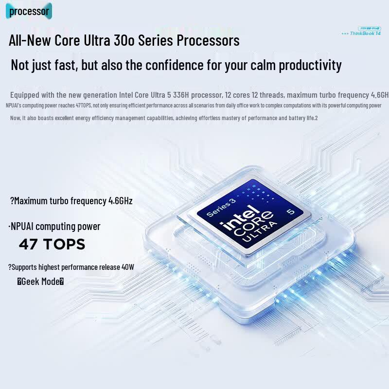Lenovo ThinkBook 14 G7 IML AI Laptop (CN version)