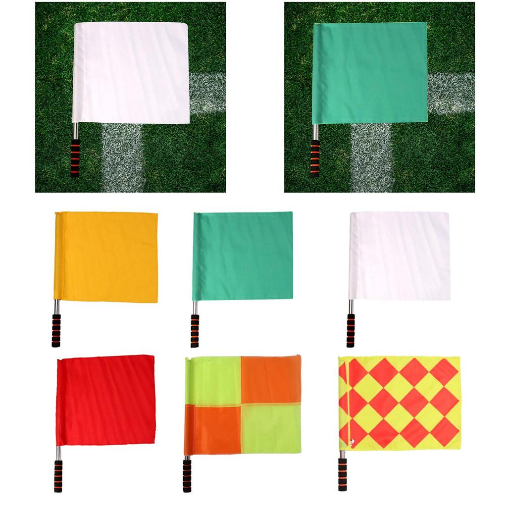 Professional Referee Flag Set for Sports Events
