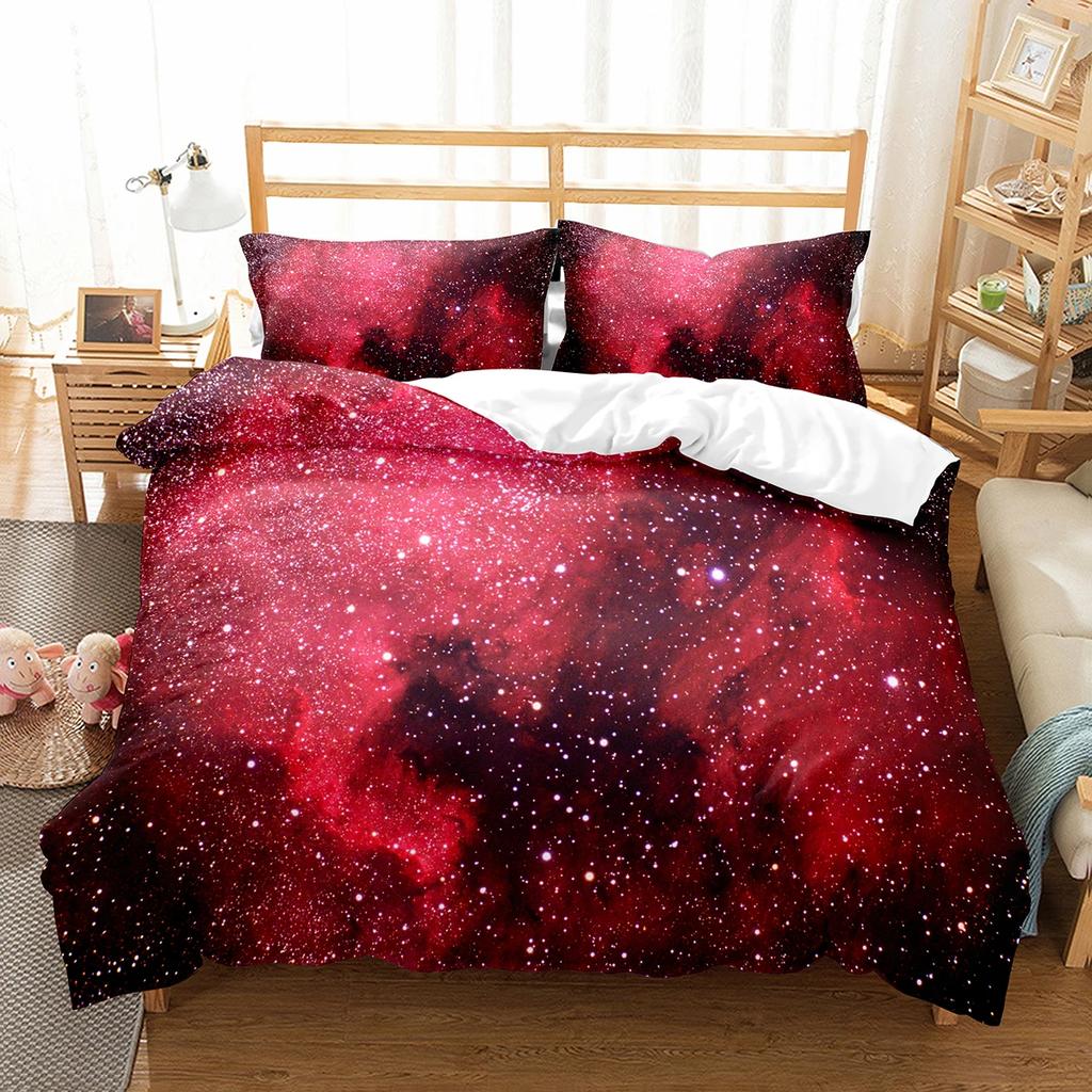 Комплект постельного белья Galaxy, комплект постельного белья Starry Sky, комплект постельного белья Universer Outer Space Theme, односпальный, двуспальный, для мальчиков-подростков