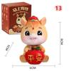 1PCS 2026 Cute Year Of The Horse Ornament Horse Year Mascot Doll Zodiac Horse DIY Desktop Decoration Car Ornament New Year Gift