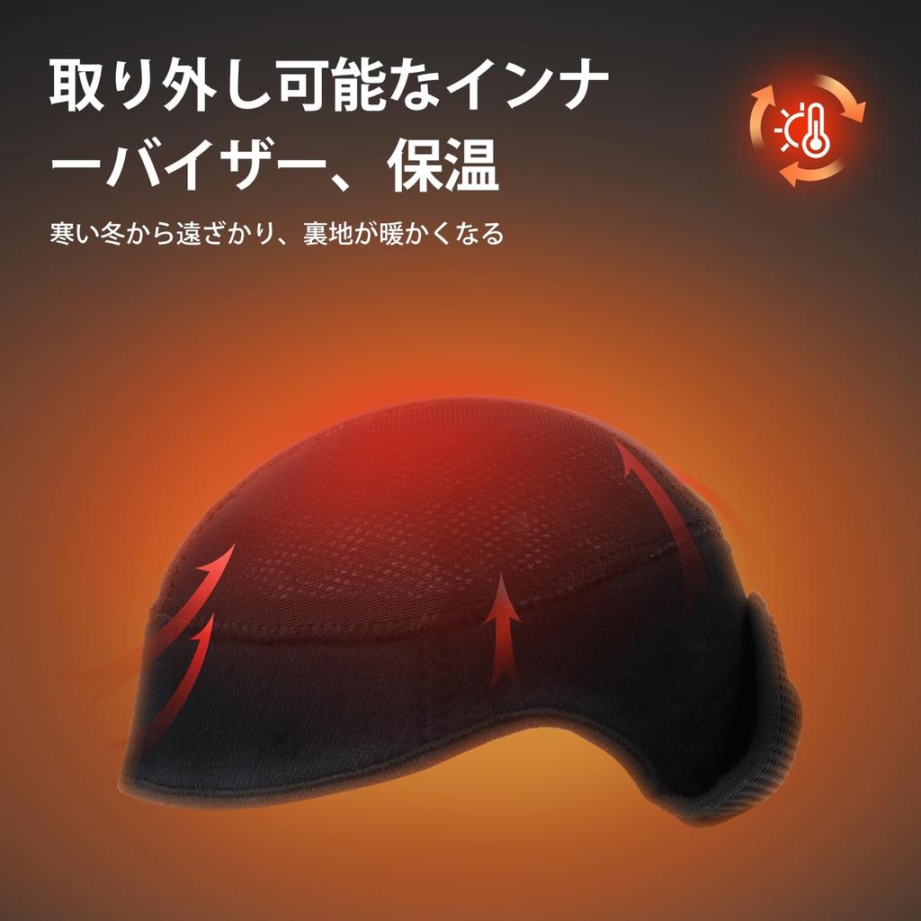 Vihir Ski Helmet for Adjustable Goggle and Audio Two Colors Snowboarding, Breathable, Warm, Size, Compatible, Unisex,