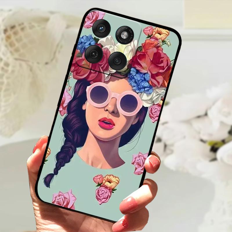 Модные чехлы для Motorola Edge 60 Fusion 5G, противоударный бампер, мягкая крышка для телефона для Moto Edge60 Fusion, силиконовый защитный чехол