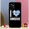 Греция Греческий флаг Чехол для Samsung Galaxy A53 A33 A52 A32 A22 A12 A13 A23 A51 A71 A14 A34 A54 A15 A25