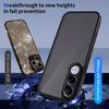 KEYSION Матовый Полупрозрачный Черный Чехол для Телефона для VIVO V70 FE Мягкий Силикон+ПК Противоскользящая Ударопрочная Задняя Крышка для VIVO V70 FE 5G