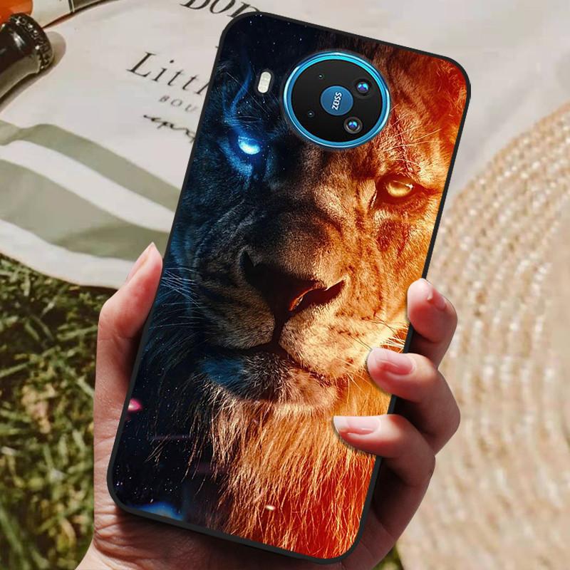 Чехол для Nokia 8.3 5G, мягкий силиконовый чехол из ТПУ для телефона Nokia 8.3 Nokia8.3 5G, 6.81 дюйма, милый защитный чехол-бампер с кошкой